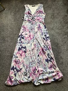 Womens BM Collection Long Dress, Size 10, VGC Stretch Polyester Blend Sleeveless - Picture 1 of 5