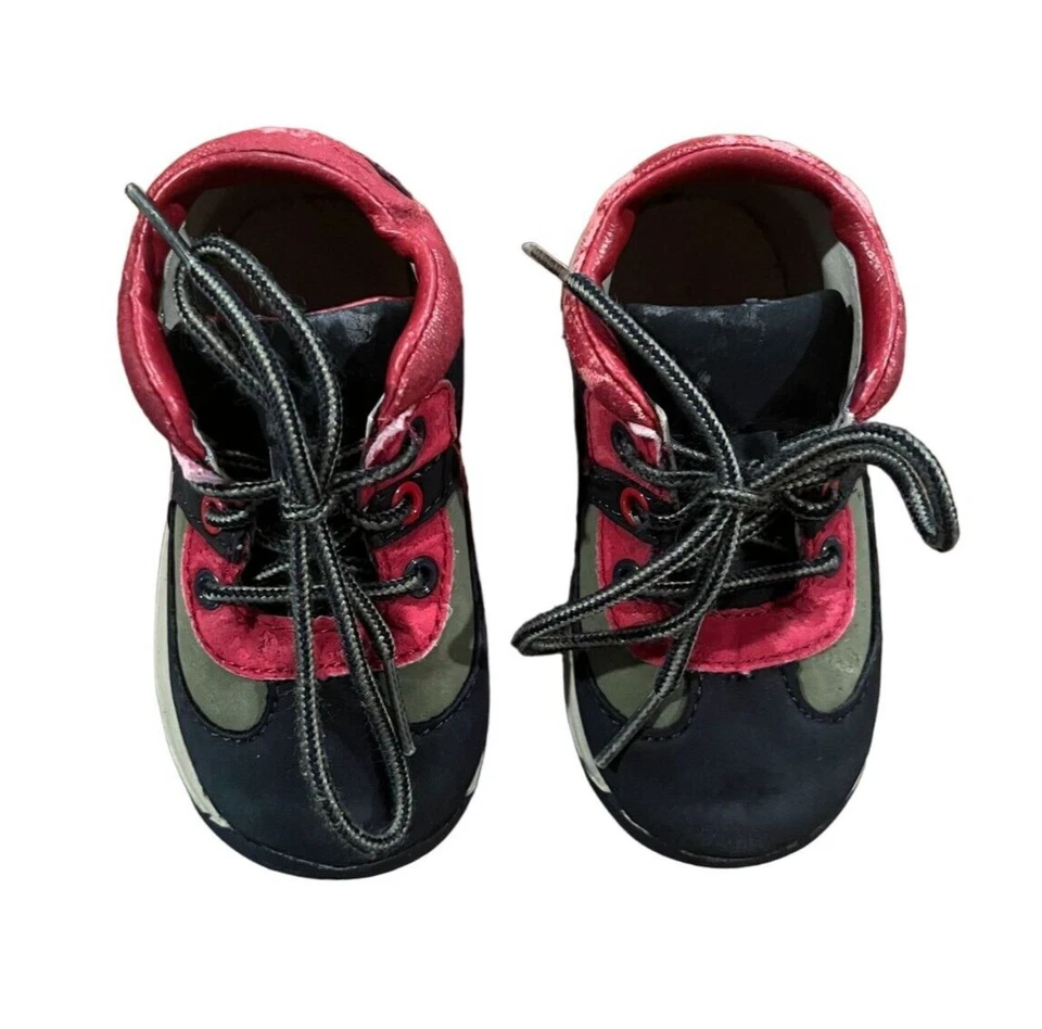 Sapatos de gravata KidConnection infantil masculino 5 - Azul marinho/verde/vermelho - Imagem 1 de 4