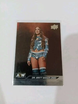 2024 Upper Deck AEW Diamond Plate #26 Dr.Britt Baker DMD - Image 1 of 2