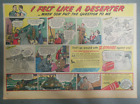 Lifebuoy Soap Ad: I Felt Like A Deserter ! from 1940's Size 11  x 15 inches