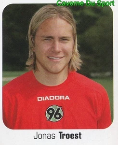 263 JONAS TROEST DENMARK HANNOVER 96 STICKER FUSSBALL 2007 PANINI - Imagen 1 de 1