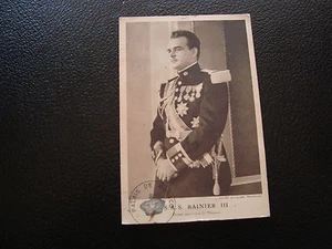 MONACO - carte postale s.a.s. rainier III (cy61)   - Picture 1 of 2