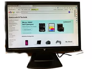 V7 DW22W12 22" Monitor 1680x1050 Display - Bild 1 von 4