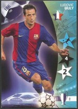 PANINI UEFA CHAMPIONS LEAGUE 2007-#186-FC BARCELONA-LUDOVIC GIULY