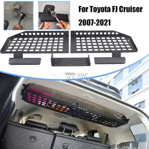 Estante de almacenamiento superior Molle panel estante de maletero trasero para Toyota FJ Cruiser 07-24 - Imagen 1 de 18