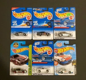6 Hot Wheels Zamac Porsche 911 GT3 RS HW Workshop Walmart Exclusive, Porsche 930 - Picture 1 of 11