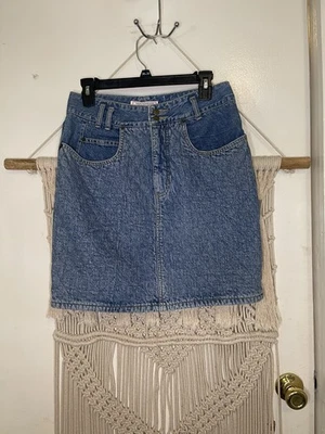 Falda vaquera acolchada azul vintage Guess Georges Marciano talla 32 Foto 1 de 4