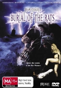 DVD NEW: Burial Of The Rats - 1995 Mystery Horror, Region 4, A Bran Stoker Film - Picture 1 of 2