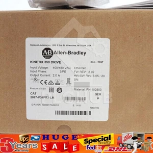 1 PZ Sigillato AB 2097-V34PR3-LM Kinetix 350 Servo Driver US Free Tax - Foto 1 di 4