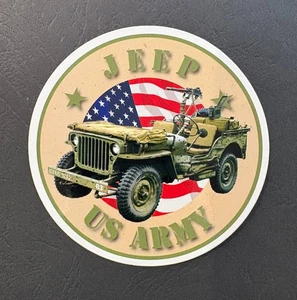 US ARMY JEEP ADHESIF (Sticker) - Picture 1 of 1