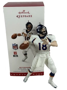 2016 Peyton Manning Denver Broncos Super Bowl 50 Champion NFL Hallmark Ornament - Picture 1 of 7