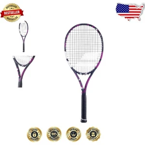 Entsperren Sie Ihr Potenzial mit Pink Babolat Boost Aero Tennisschläger - 260g leicht - Bild 1 von 4