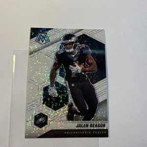 2021 Panini Mosaic Jalen Reagor #164 White Sparkle Prizm SP Philadelphia Eagles - Picture 1 of 2