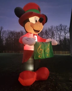 Gemmy 2018 Disney inflable soplado por aire 14,5 pies Mickey Mouse colosal #1026239 - Imagen 1 de 8