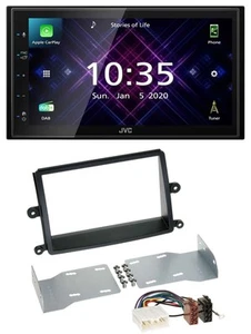 JVC DAB 2DIN MP3 Bluetooth USB Autoradio für Mitsubishi L200 (06-15) - Bild 1 von 9