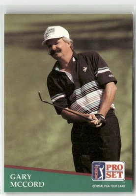 1991 PRO SET PGA TOUR #269 GARY MCCORD RC - Image 1 of 2