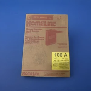 HOM612L100RBCP HOMELINE OUTDOOR 100A 6 Räume 12 KREISE HAUPTÖSEN Quadrat D - Bild 1 von 2