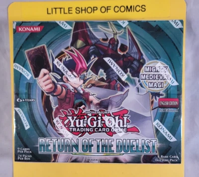 Yu-Gi-Oh! Return of the Duelist Sealed Booster Box 24 Packs 1st Edition English - Image 1 of 4