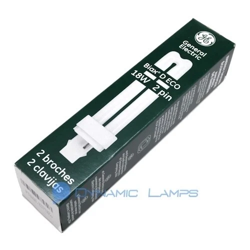 97580 GE F18DBX/841/ECO Ecolux 18W 2 Pin CFL Lamp - Image 1 of 1