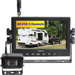 Haloview MC7108 Wireless RV Backup Camera System 7'' Monitor Built in DVR - NEW - Picture 1 of 7