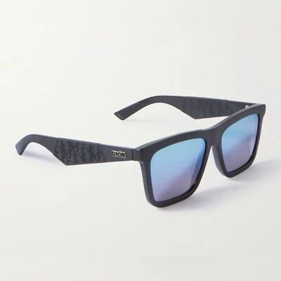 Gafas de sol cuadradas Dior B27 S1I | Espejo azul | Logo oblicuo Dior Foto 1 de 4