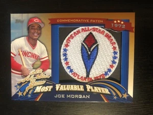 JOE MORGAN 2013 TOPPS ALL STAR RELIC BASEBALL CARD #ASMVP-7 - CINCINNATI REDS - Picture 1 of 2