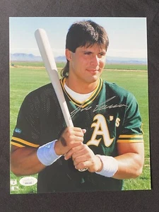 Jose Canseco Oakland A's Athletics 40/40 foto firmata auto 8x10 ~ JSA COA - Foto 1 di 5