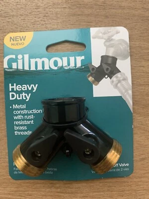 Válvula de cierre de 2 vías de alta resistencia Gilmour con roscas de latón revestimiento resistente al óxido Foto 1 de 4