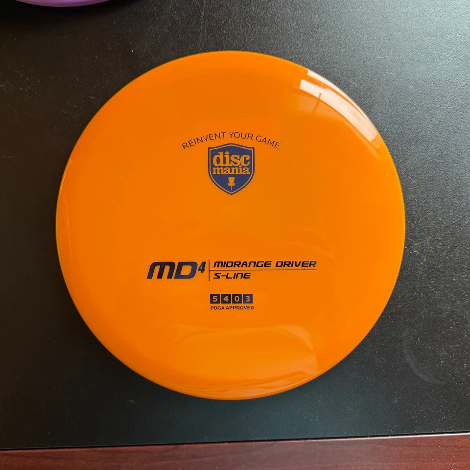 S-LINE MD4: Discmania Overstable Midrange, Orange, 180 grams - Image 1 of 1
