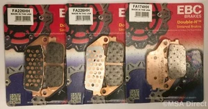EBC Sintered FRONT and REAR Brake Pads Fits HONDA CBF1000 NON ABS (2006 to 2015) - Picture 1 of 9