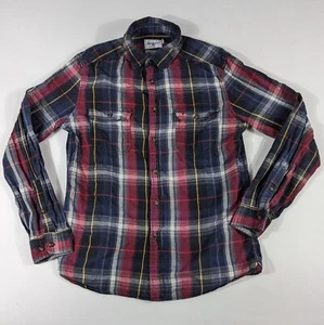 Goodfellow & Co Light Flannel Shirt Men's Size M Medium Plaid Long Sleeve - Picture 1 of 11