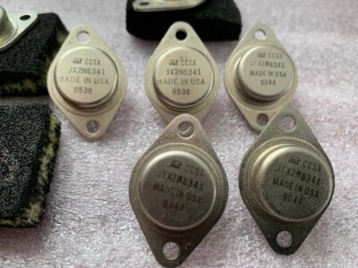 STC - TRANSISTOR - PN# JANTX2N6341,ALT PN# JTX2N6341 - Image 1 of 4