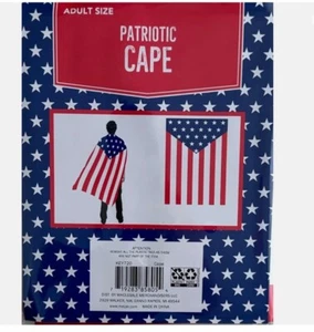 Capa patriótica talla adulto - Imagen 1 de 1