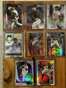 (8) Logan Webb San Francisco Giants Cromo Novato Lote con Automático / #d - Imagen 1 de 5