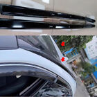 For Toyota Venza 2022-2024 Black Aluminum Roof Side Bars Rails Roof Rack 2Pcs
