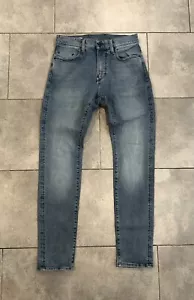 Pantalones de mezclilla G Star Raw para hombre 28x29 lavado claro ajustados Revend tracción delantera - Imagen 1 de 12