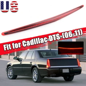 US For 06-11 Cadillac DTS Full LED Third 3RD Tail Brake Light Rear Stop Lamp Red - Bild 1 von 11