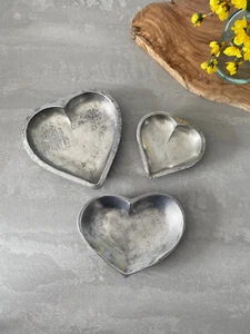 Set of 3 Baking Tins - Heart shape (baking pans) - Picture 1 of 7