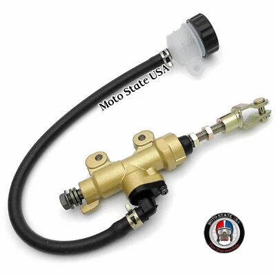 Rear Brake Master Cylinder For Kawasaki ZX636 Ninja ZX-6R (2002-2012 2014) - Image 1 of 3