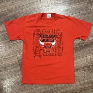 Vintage Hanes heavyweight 50/50 youth XL Chicago bulls T-shirt - Picture 1 of 5