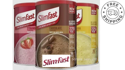 SlimFast Meal Replacement Shake for Weight Loss & Balanced Diet 16 Servings - Image 1 of 4