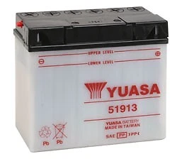 Yuasa 51913 12-Volt Conventional For 1992-1995 BMW K75RT ABS - Image 1 of 1