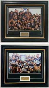 Penrith Panthers Premiers 1991 And 2003 Celebration Photo Framed Memorabilia - Picture 1 of 7