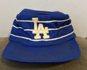 De colección Los Angeles Dodgers Pastillero Rayas Snapback Sombrero Gorra Años 80 Raro - Imagen 1 de 10