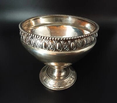 Cubo de azúcar de plata Gorham Coin antiguo para servicio de té/café Foto 1 de 4