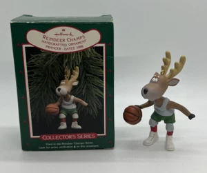 Prancer Reindeer Champs Third in Series 1988 Hallmark Christmas Holiday Ornament - Picture 1 of 12