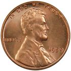 1959 Lincoln Memorial Cent Red Us Coin Penny