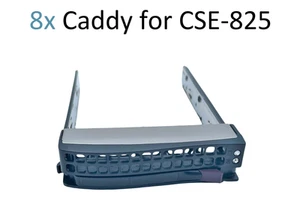 8x 3.5" LFF SAS SATA Hot Swap HDD Caddy Disk Tray Festplatten Supermicro Set - Bild 1 von 6