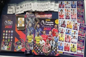 Panini 2022 Premier League Sealed Harback/Softback&Free Albums, Complete LOOK - Picture 1 of 14