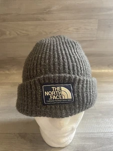 The North Face TNF Truckstop Beanie Winter Hat Cap Chunky Knit Unisex One Size - Picture 1 of 7
